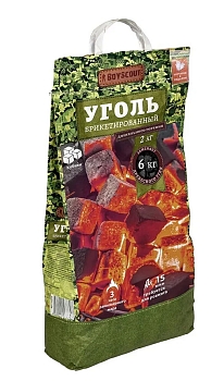 Изображение товара Брикеты угольные BOYSCOUT КУБИКИ длительного горения 2кг (200шт/кор) в Миди Лтд