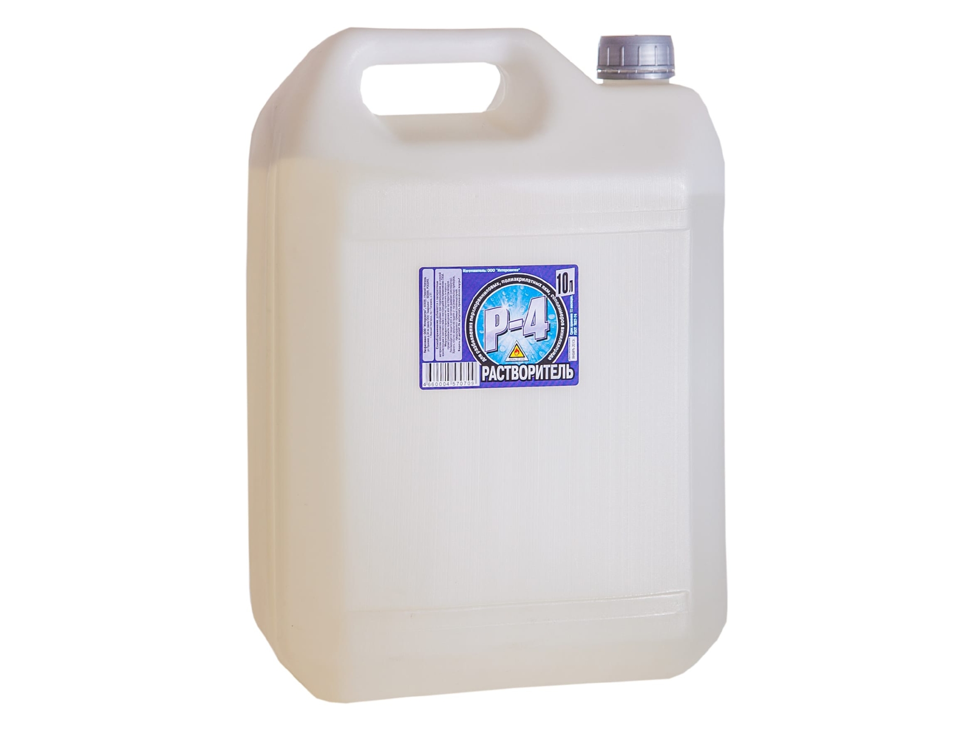 Изображение товара Растворитель Р-4 10л ИНТЕРСИНТЕЗ (66шт/пал) в Миди Лтд