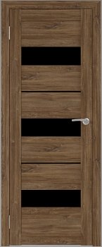 Изображение товара Полотно дверное ПО стекло черное экошпон Соло22 дуб стирлинг 900  в Миди Лтд