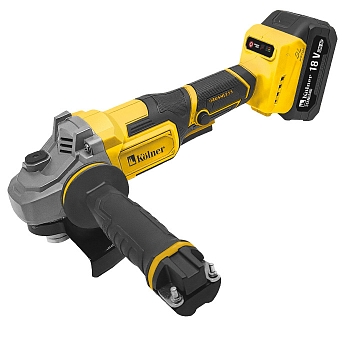 Изображение товара Шлифмашина угловая аккумуляторная KAG 18-125BL2K 18В Kolner в Миди Лтд