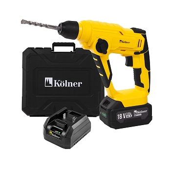 Изображение товара Перфоратор аккумуляторный в кейсе Kolner KBH 18-12-1К 18В UNI-M 0-900 об/мин в Миди Лтд