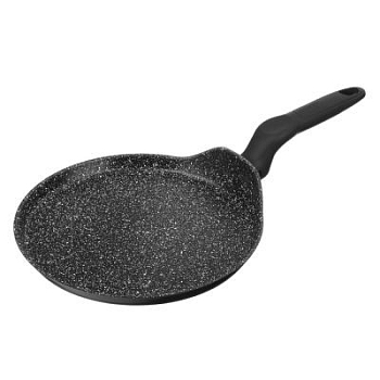 Изображение товара Сковорода литая блинная SATOSHI Стоун 24см антиприг покрытие мрамор индукция в Миди Лтд