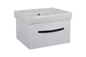 Изображение товара Тумба подвесная "Коралл" 60 с ящикаком DORATIZ 600*450*460 белая в Миди Лтд