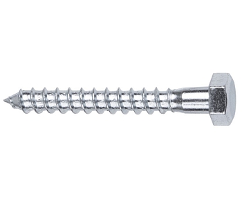 Изображение товара Шуруп с шестигранной головкой  6х100 (100шт/уп) в Миди Лтд